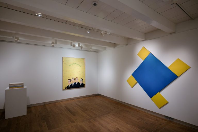 Zaalbeeld Jan Dibbets 1966-1976 - Toward Another Photography